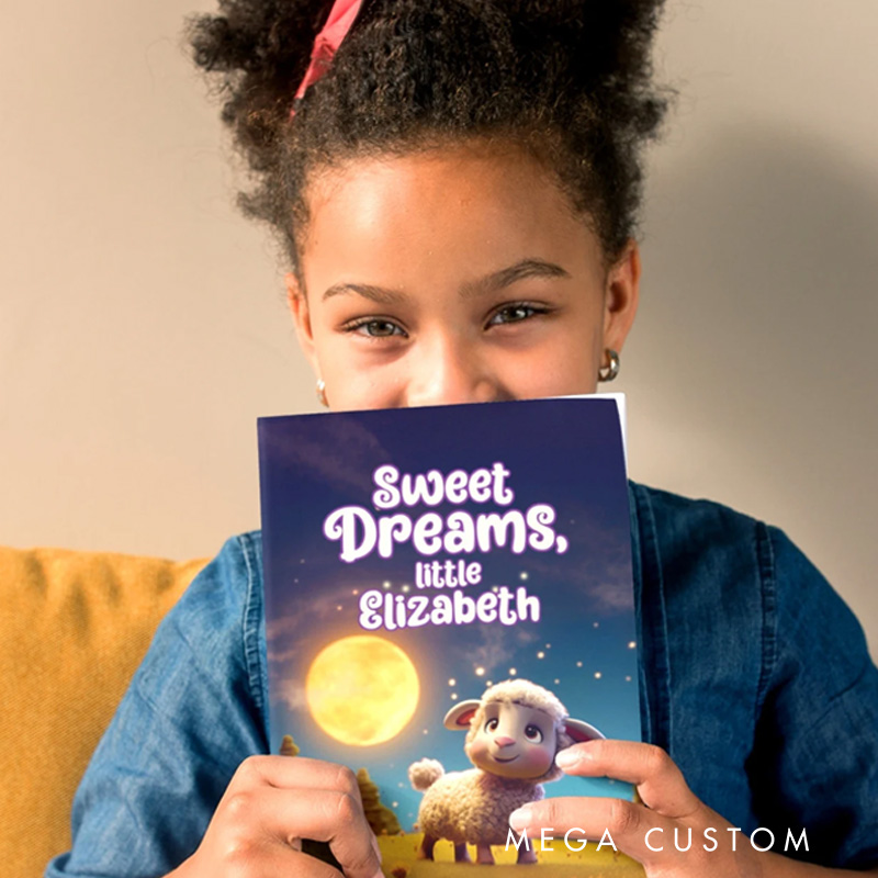 Personalized Children's Book with Cute Animals Sweet Dreams Little Name Bedtime Storybook for kids Boy Girl Grandchild Birthday Gift Christmas Gift