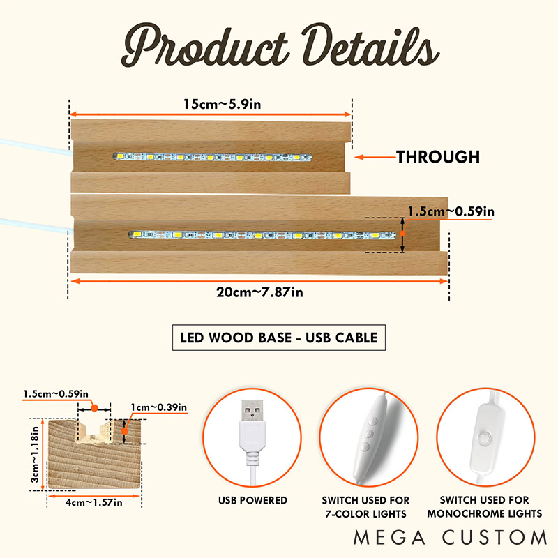 Personalized Couple Photo LOVE Collage Night Light Custom Night Lamp from Your Own Picture First Christmas Gift for Girlfriend Valentine's Day Gift