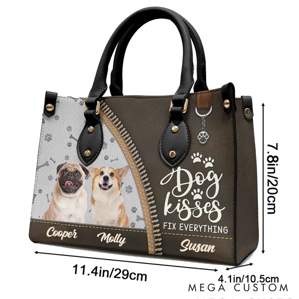 Personalized Pet Lover Custom Photo Life is Better with Fur Babies Tote Bag