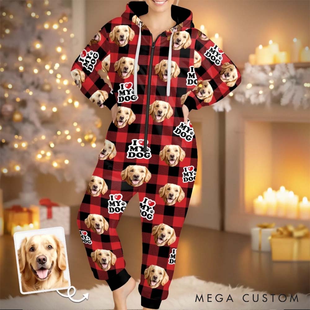 Personalized Pet Lover Just Me and My Furry Therapist Adult Onesie