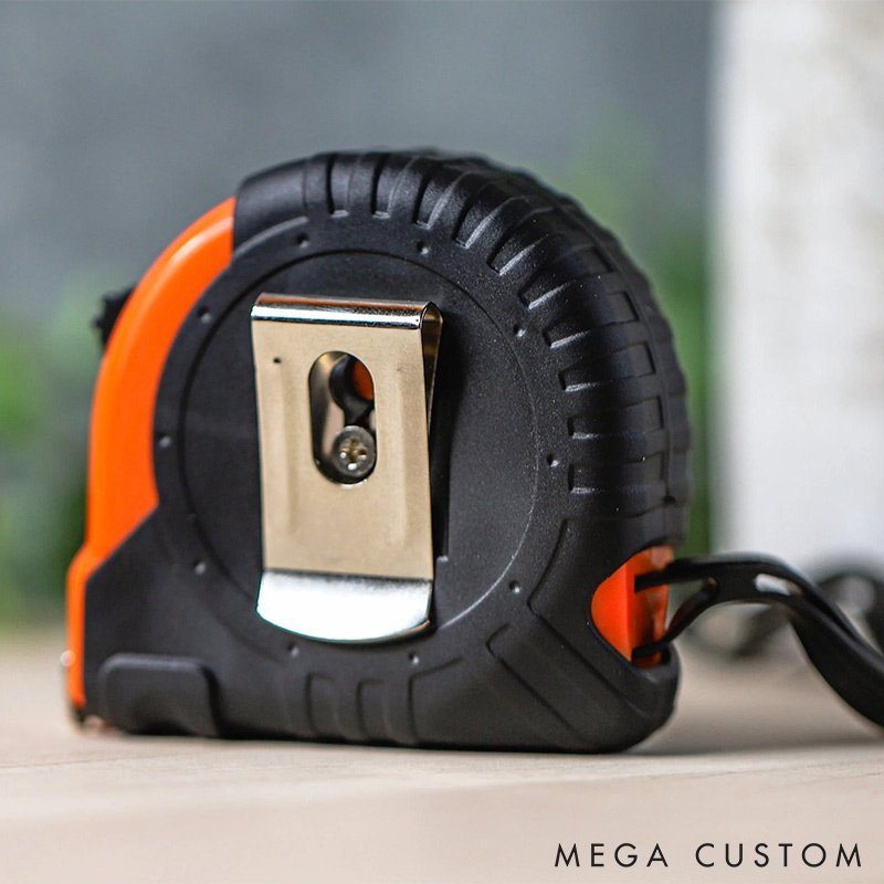 Personalized Custom Tape Measure I Love Building A Life With You Measure Engraving Tape Measure Tool Gifts for Husband Boyfriend