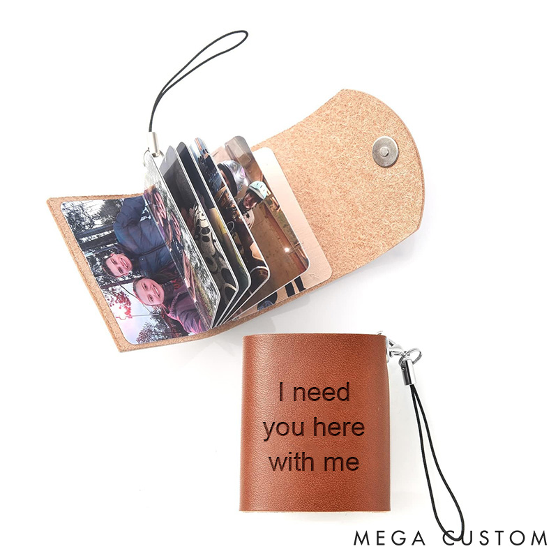 Personalized Photo Album for Couple Valentines day gift Photobook Keychain Gift for Boyfriend girlfriend Valentines Photo Album Keychain for Him