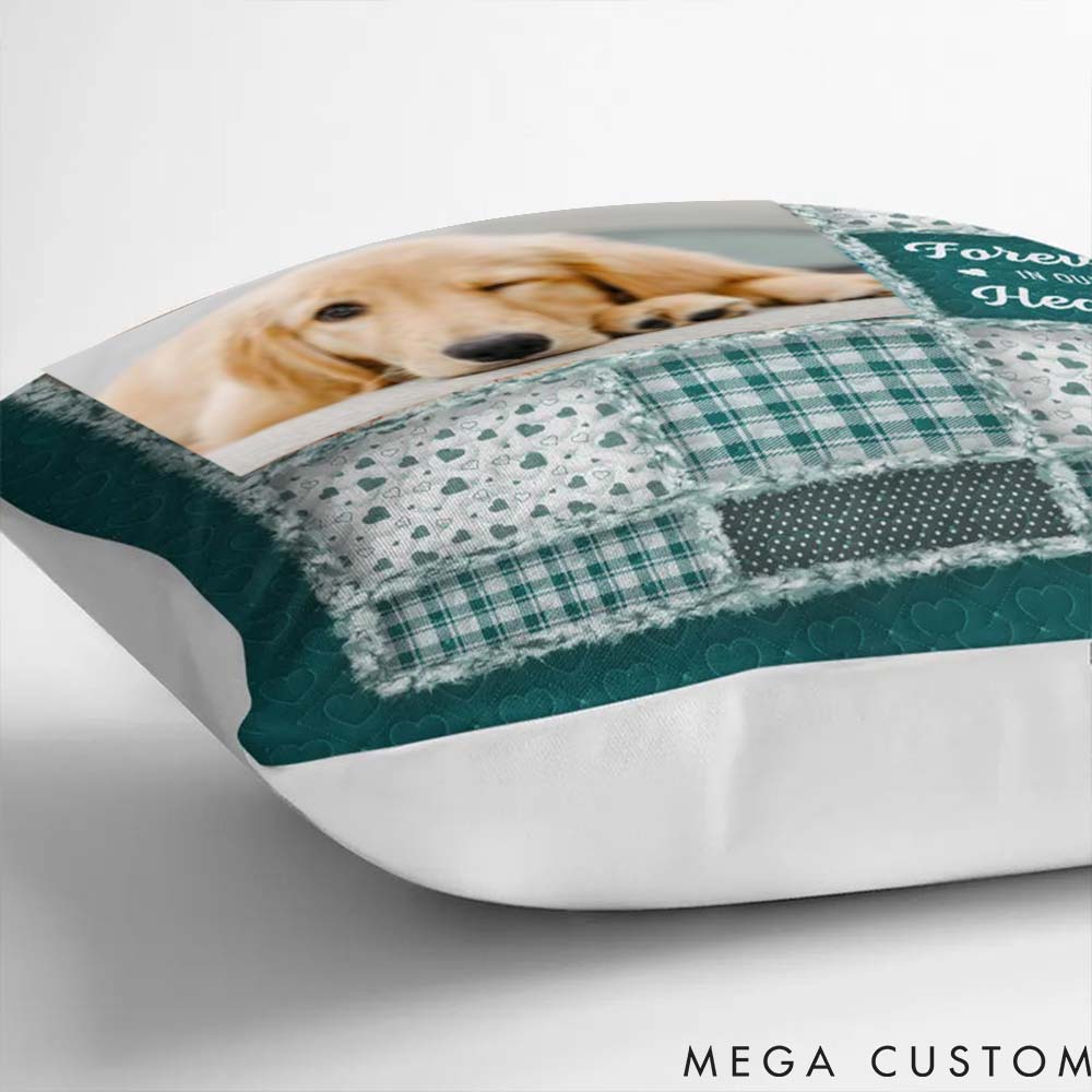 Personalized Pet Lover Custom Photo When You Really Miss Me Hug this Pillow Throw Pillows