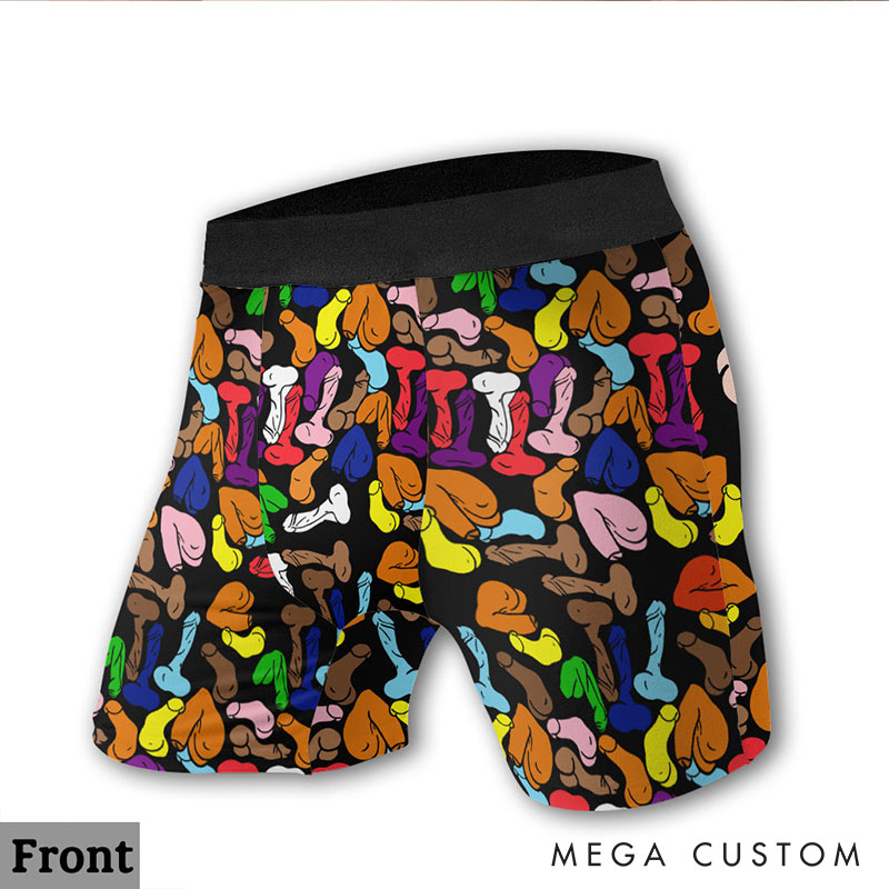 Personalized LGBTQ Support Men’s Boxer Briefs Custom Humorous Only You Boxers for LGBTQ Valentine's Boxer for LGBTQ Boyfriend