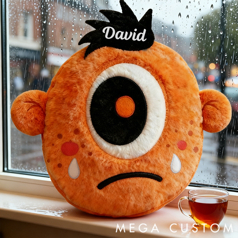 Personalized Graphic 3D Print Pillow Cute Cyclops Theme