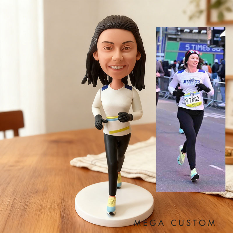 Personalized Bobblehead Made From Your Photo Custom Figurine Funny Character Pose Youth Style Edition