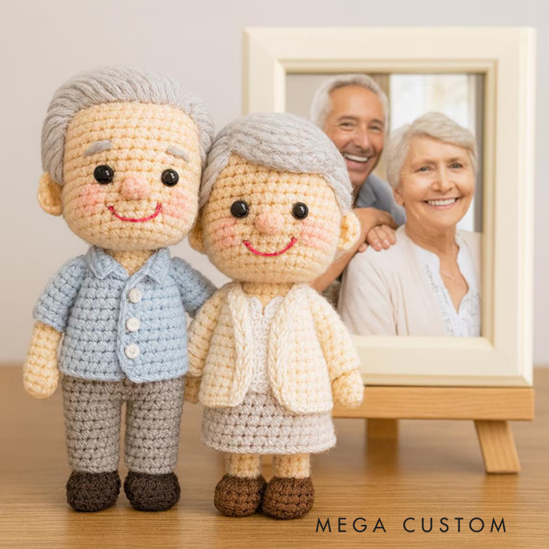 Look ALike Doll Custom Crochet Doll Portrait Girl Doll Amigurumi Crochet People Portrait Doll Family Portrait Doll Couple Crochet Doll