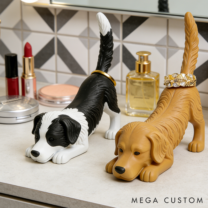 Personalized Dog Lover Funny Dog Ring Holder Dish Gift for Pet Lover for Dog Lover