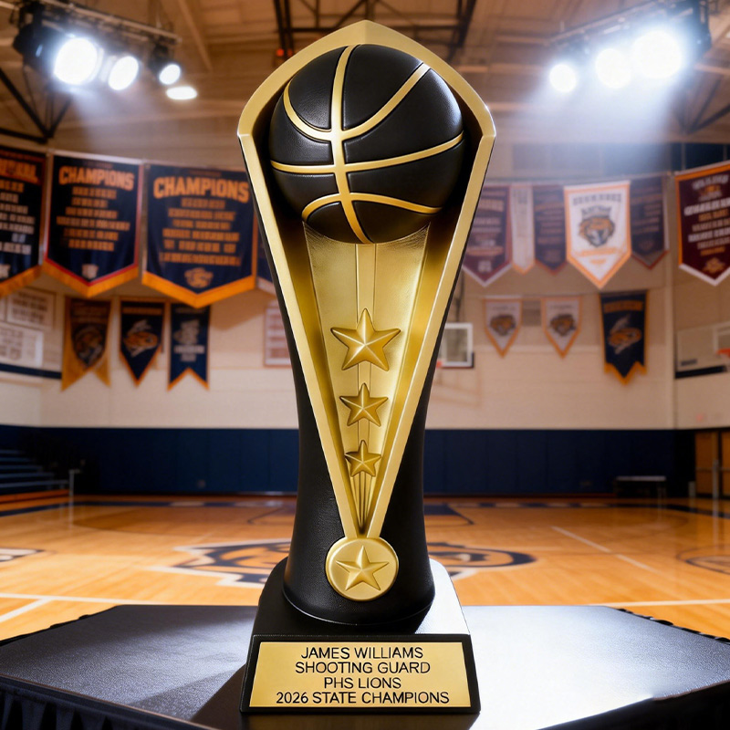 Personalized Basketball Trophy Trophy for Basketball Players 3D Printed Trophy