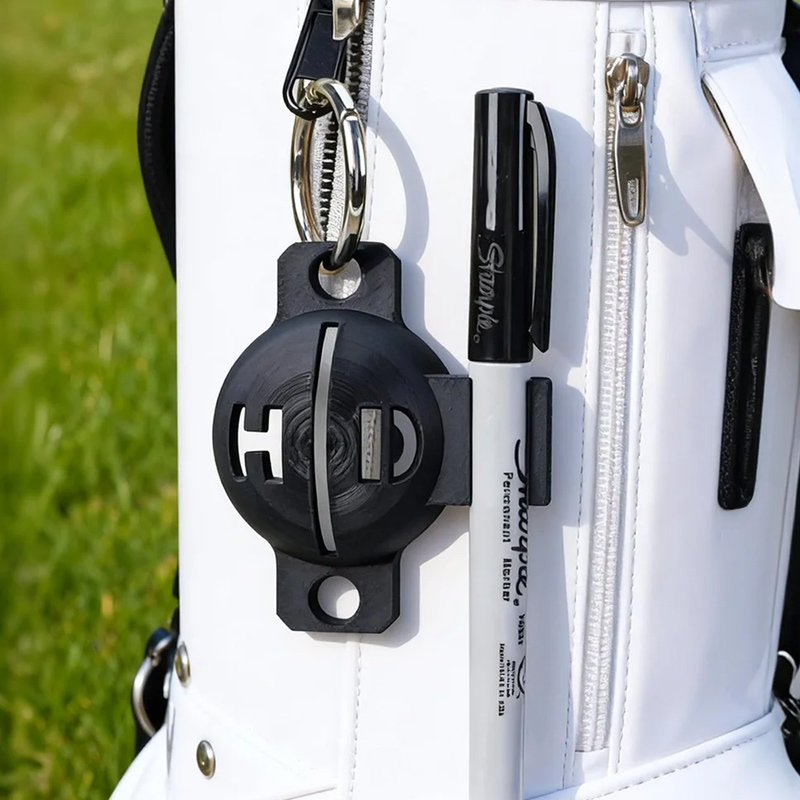 Personalized Multicolor 3D Printed Initials Golf Ball Line Stencil for Sharper Aim Golf Accessories Birthday Club Gift for Golfers Golf Lovers
