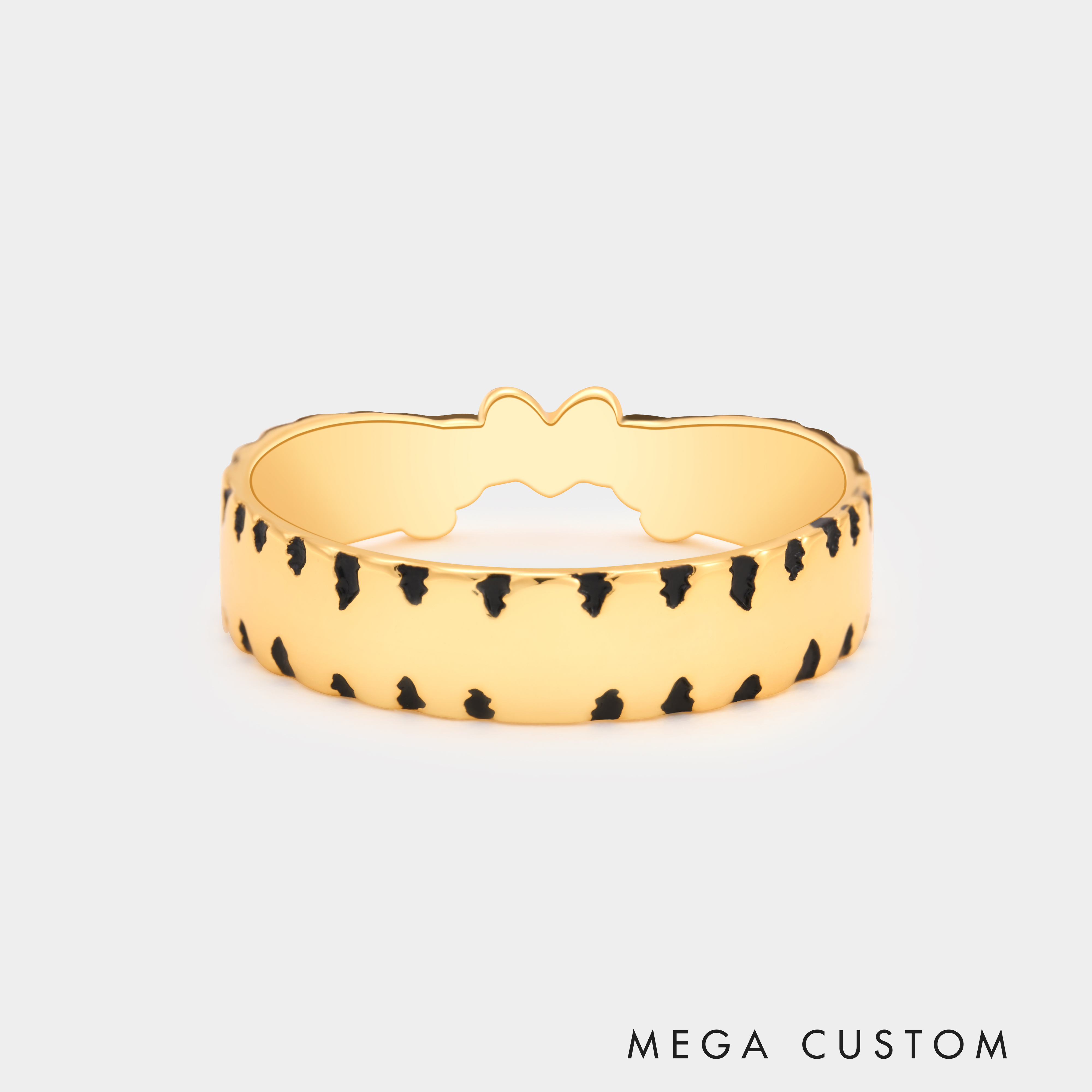 Personalized Cat Paw Heart Ring with Engraved Initials Cute and Unique Jewelry for Pet Lovers 925 Sterling Silver