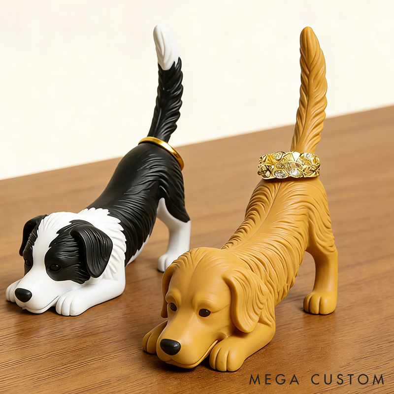 Personalized Dog Lover Funny Dog Ring Holder Dish Gift for Pet Lover for Dog Lover