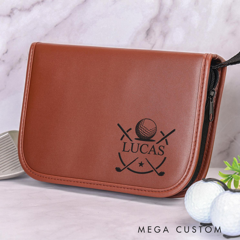 Personalized Golf Bag Golf Gift for Golfer Gift for Him Golf Gift for Dad Custom Name Initials