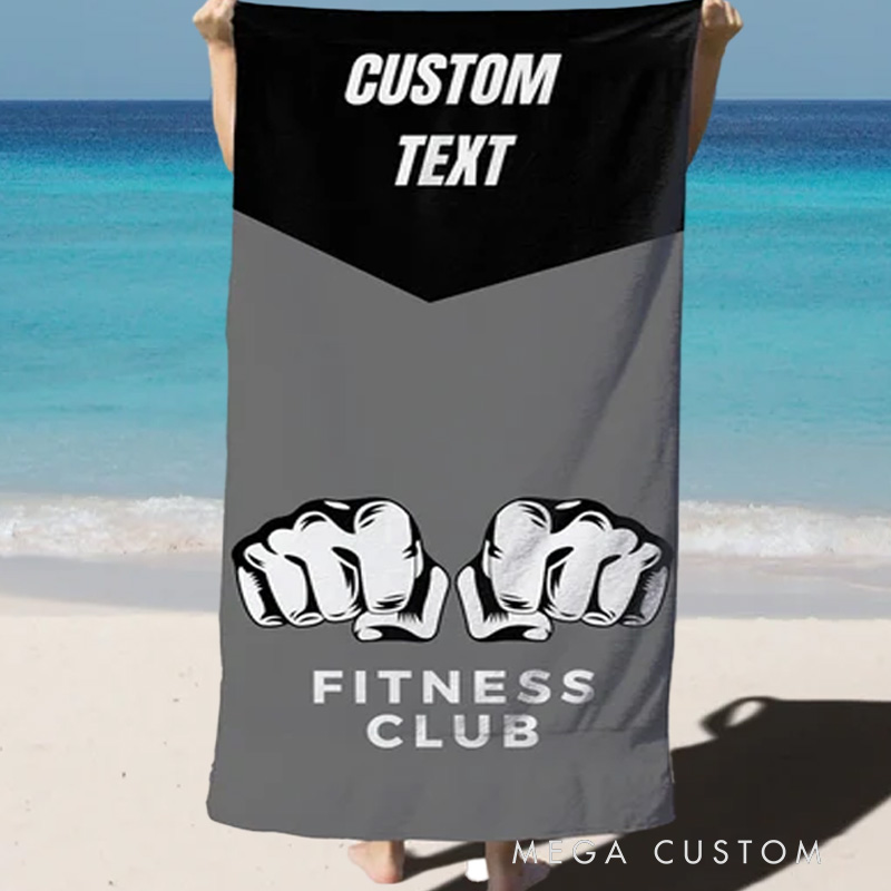 Personalized Bodybuilding Blanket Gym Custom Fitness Gift Cozy Gym Lover Throw Unique Muscle Builder Home Gift