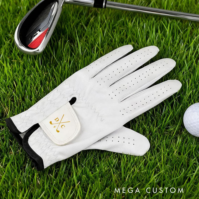 Personalized Golf Glove Golf Accessories Custom Pattern Name Gift For Golf Lovers 
