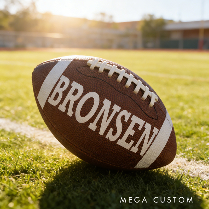Personalized Football Custom Name Football Football Player Gift for Football Lovers