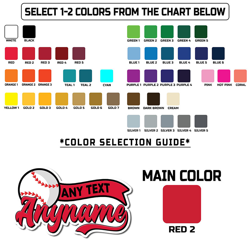 Personalized Custom Name Baseball Fridge Magnet