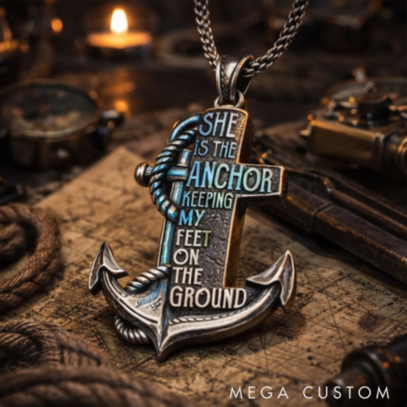 Personalized Vintage Matching Necklaces Custom Message Express Love Romantic Holiday Gift for Couples