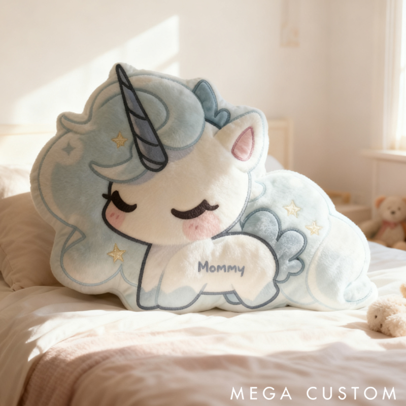 Personalized and Adorable Throw Pillows with Soft Designs and Gentle Colors Brighten Up Your Space 3D Printed Design