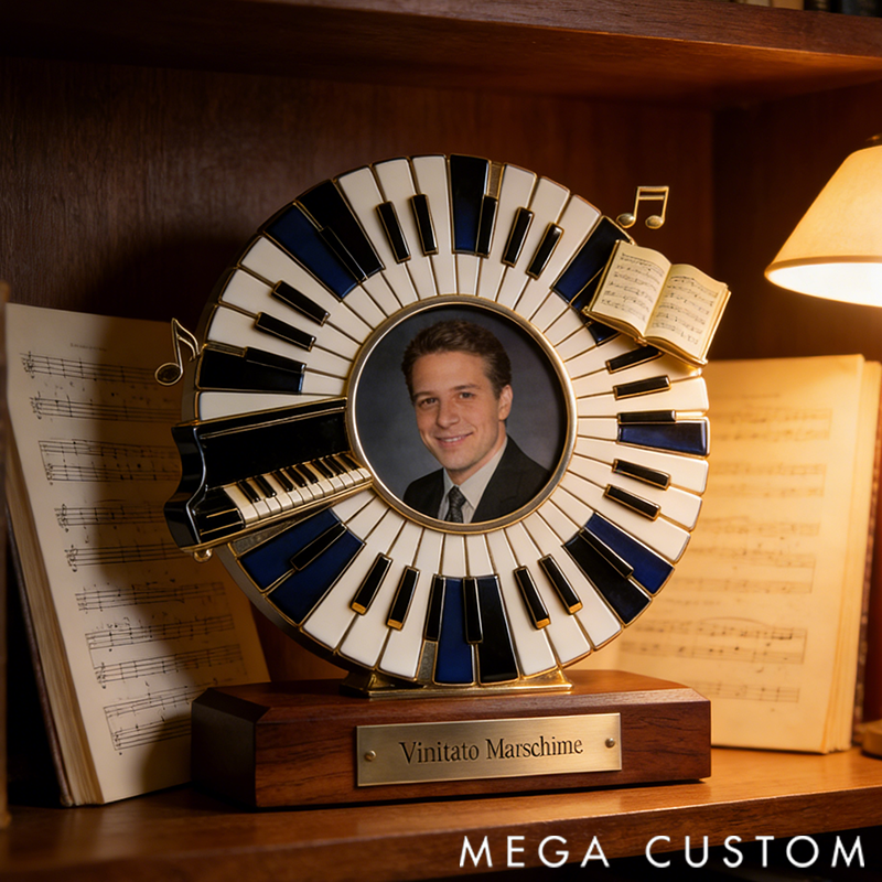 Personalized Piano Themed Photo Album/Decorative Item the Perfect Gift for Music Lovers