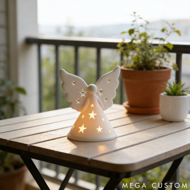 Angel Candleholder Elevates Home Decor with Elegant Style Perfectly Suited for Any Occasion