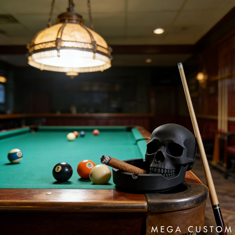 Skull Ashtray 3D Printed Design the Ideal Choice for Smokers