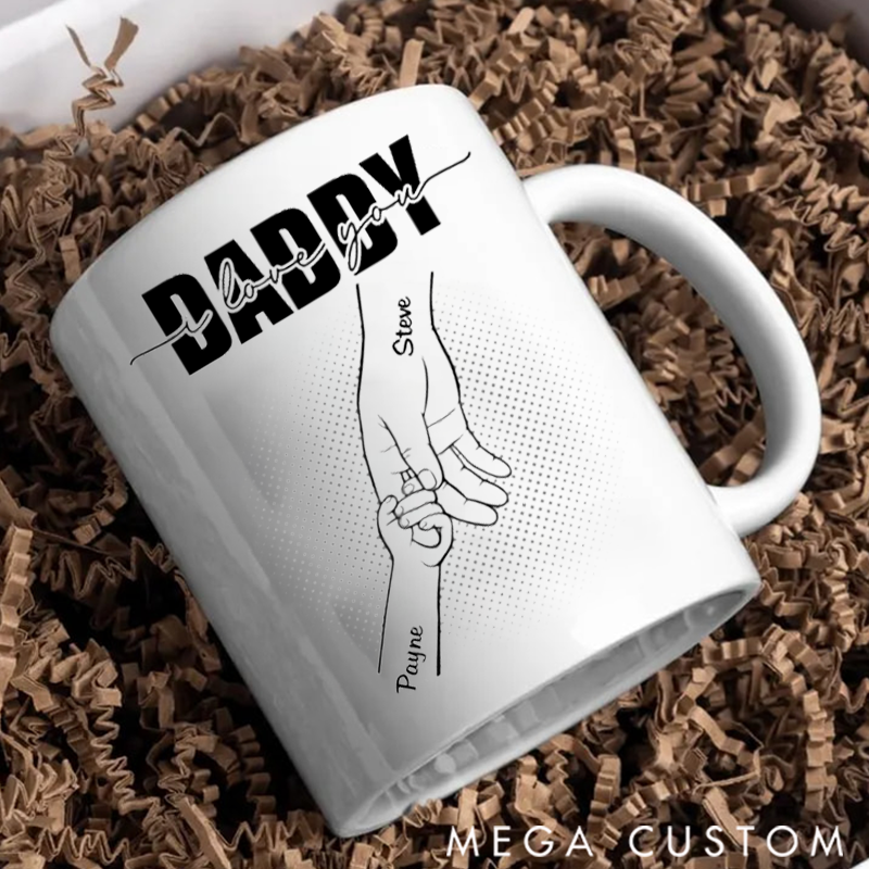 Personalized Thank You Dad for all the Patience You have Shown Me Mug