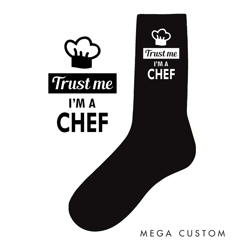Personalized Occupation Socks with Custom Career Design Funny Gifts