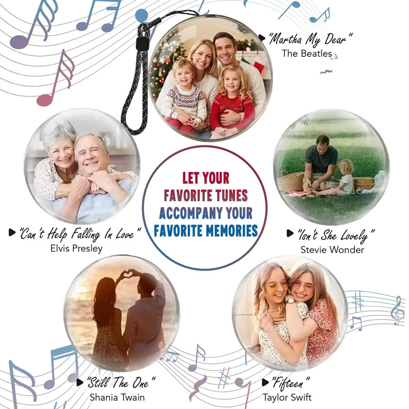 Personalized Video Crystal Ball Ultrasound Video Gift for Mom