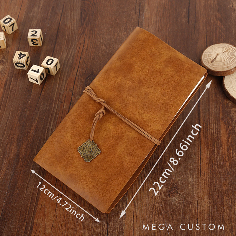 Personalized Laurel Branches with Initials and Date Wedding Couple Leather Journals
