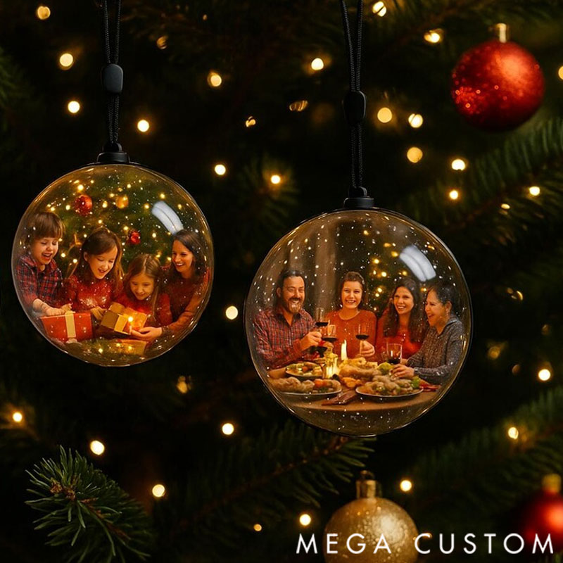 Personalized Video Crystal Ball Ultrasound Video Gift for Mom