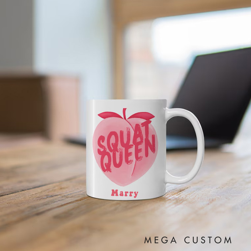 Personalized Gym Motivation Mug Quirky Gift Mug for Gym Lovers