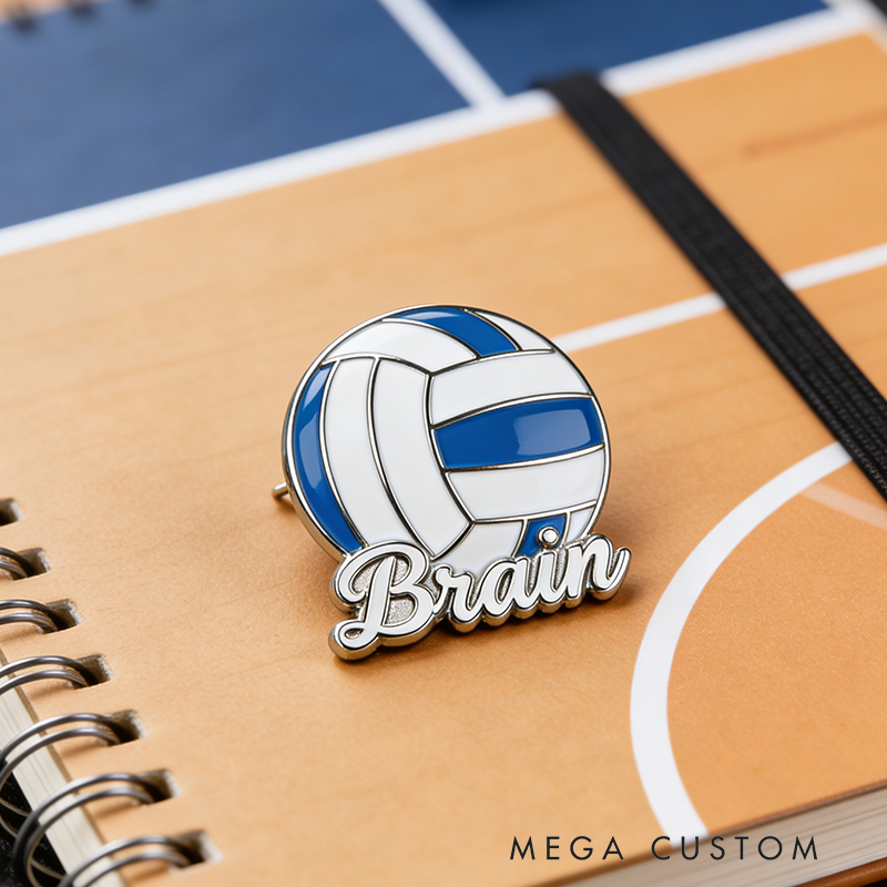 Personalized Volleyball Pins Showcase your Passion for Athletic Pursuits