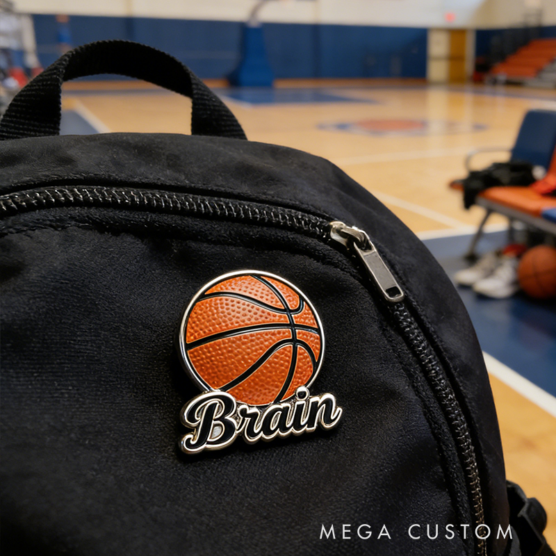 Personalized Basketball Pins Celebrate your Love for the Game with Stylish Designs