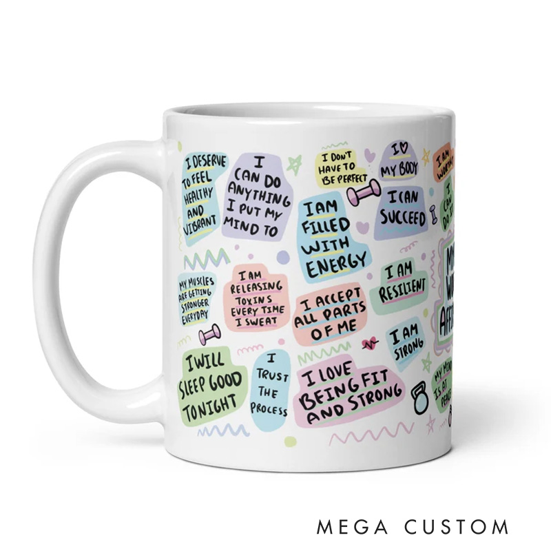 Personalized Couple MugWorkout Mug Gym Motivation Gift Fitness Enthusiast Gift for Gym Lover