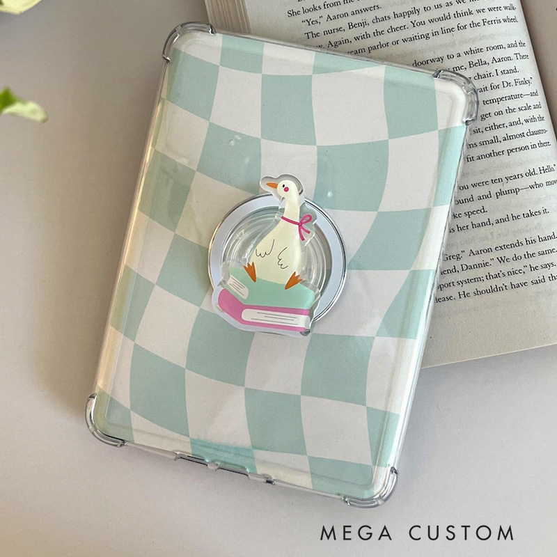 Reading Goose Magnetic Kindle Grip Silly Goose MagSafe Kindle Grip Magnetic Kindle Holder Kindle Accessories Bookish Gifts for Her