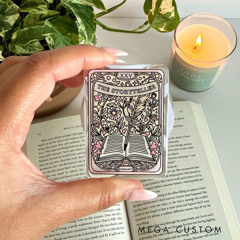 Romance Storyteller Tarot Card Magnetic Kindle Grip MagSafe Kindle Grip Magnetic Kindle Holder Kindle Accessories Bookish Gifts for Her