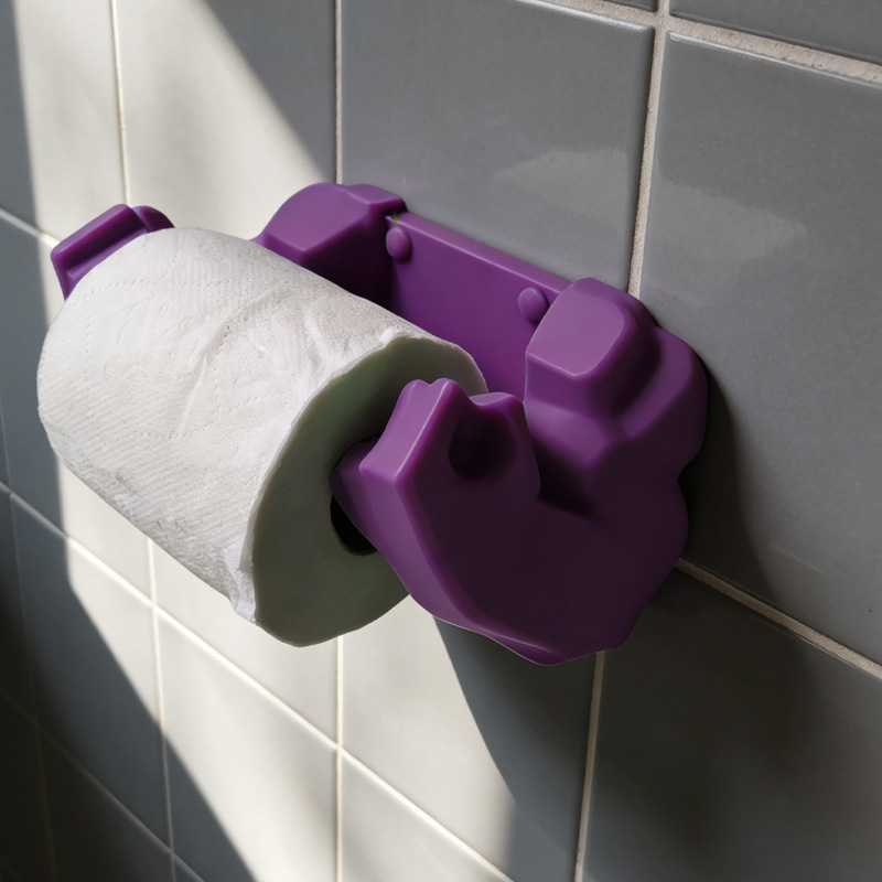 Personalized 3D Printed Hulk Hands Toilet Paper Holder Weightlifter Design Funny Bathroom Decor Funny Bathroom Decor Gym Themed Fitness Inspired