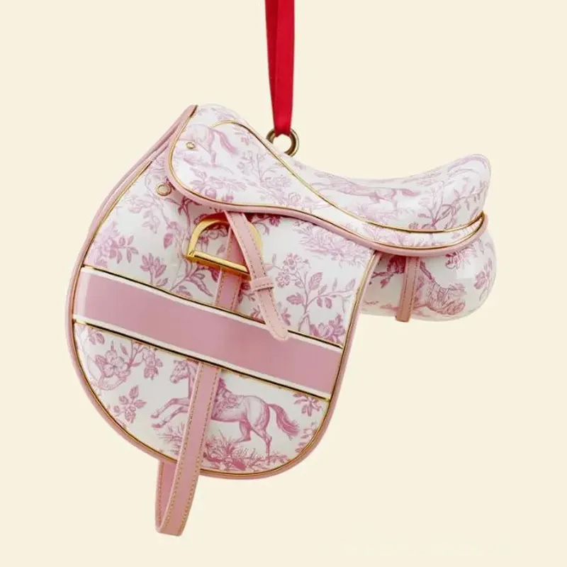 Personalized Equestrian Saddle Xmas Ornament Xmas Gift Horse Riding Gift Xmas Horse Ornament Horseback Rider Gift for Horse Riding Lovers  Equestrian Lovers