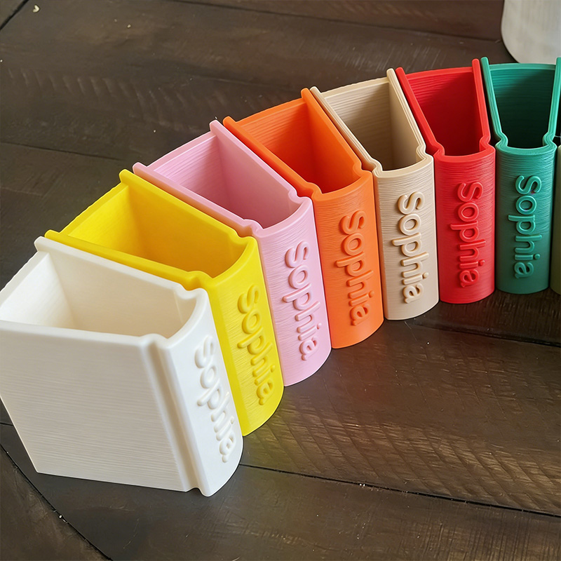 Personalized Cross Holy Bible White Pages Book Shaped Bookmark Holders with Custom Name Religious Gift for Christians