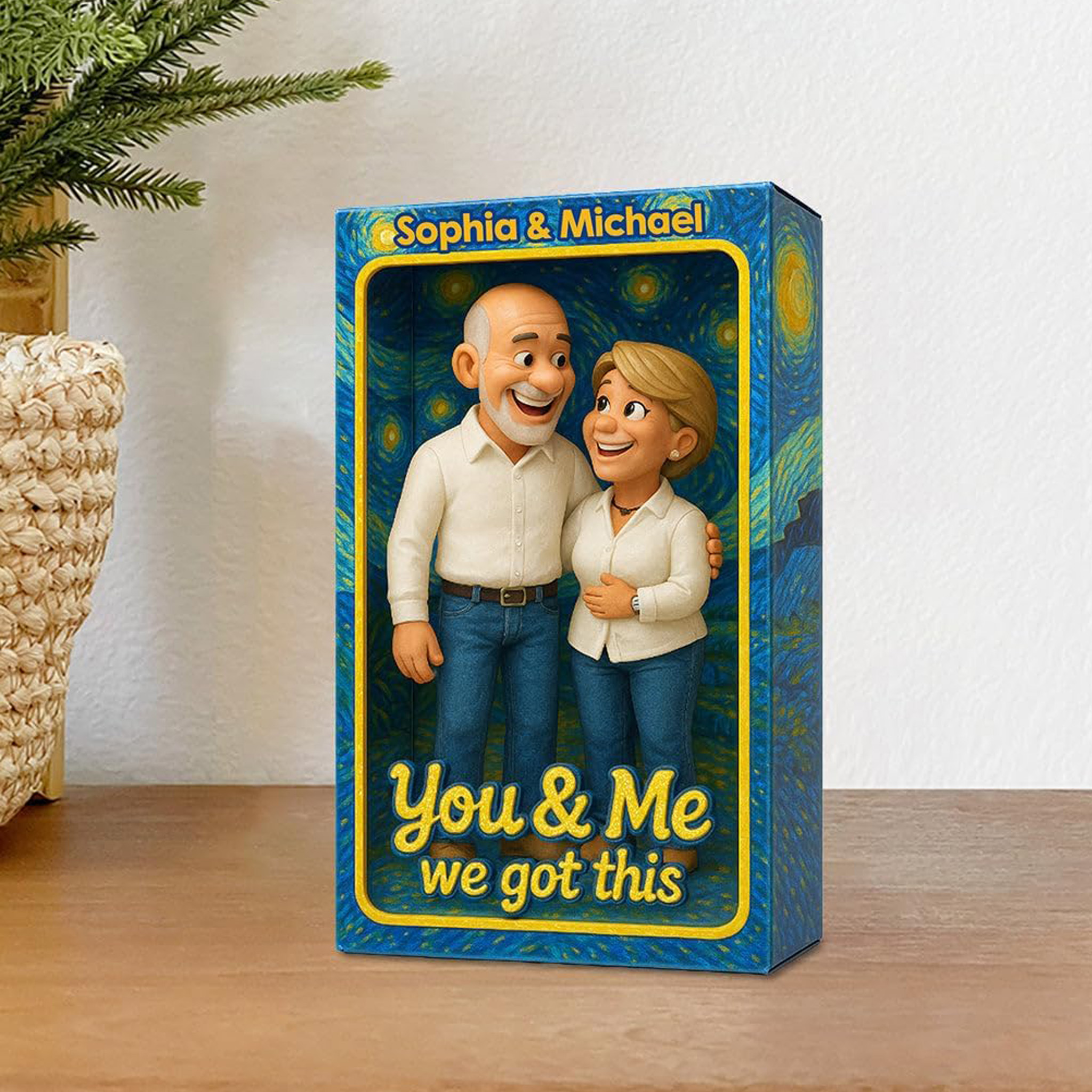 QLCS 717 Personalized Couple PLAQUE