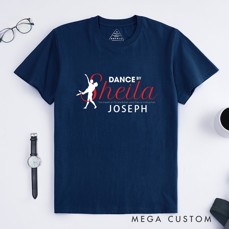 Personalized Ballet Dance Classic T-Shirts Custom Name Gift Unisex Dancer Tee Unique Dance Instructor Present for Women and Men Dance Lover Outfit