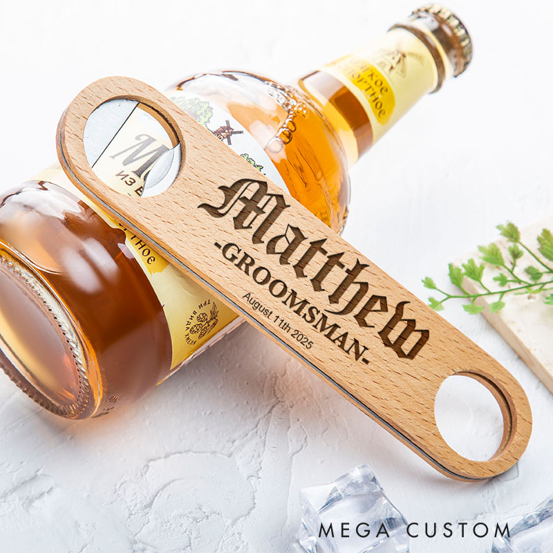 Personalized Groomsman Bottle Openers Groom Bachelor Party Favors Openers Best Man Gift