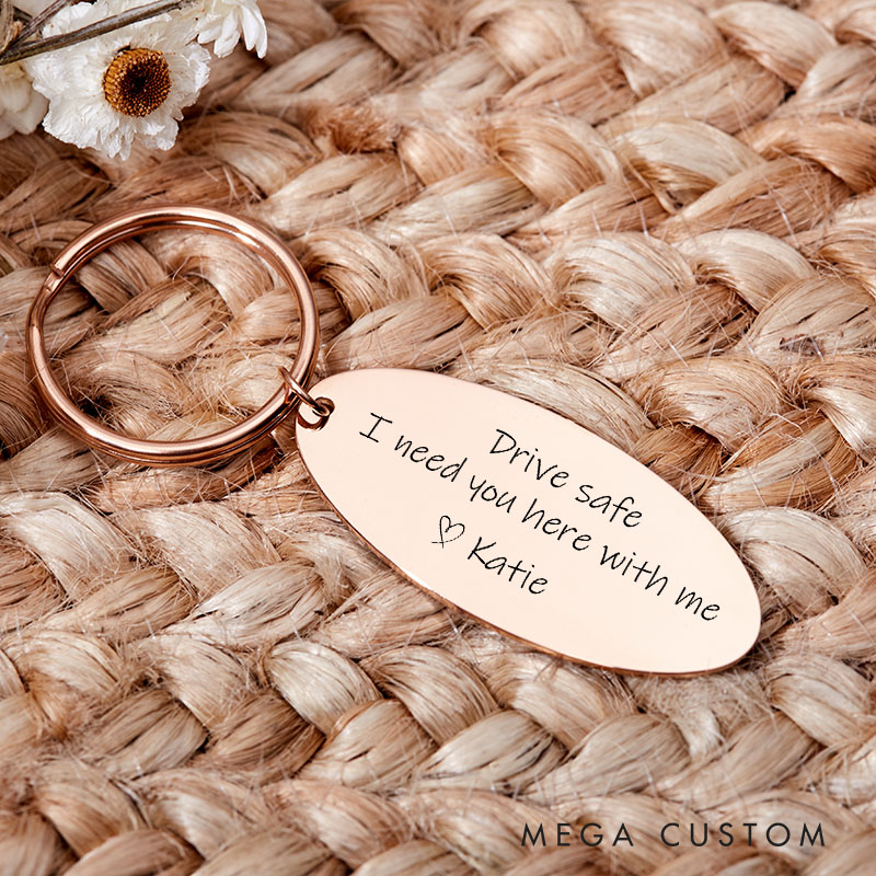 Personalized Couple Anniversary Kychain for Husband Wife Anniversary Keychain for Boyfriend Girlfriend