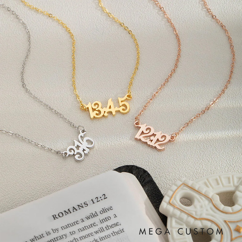 Personalized Bible Verse Chapter Necklace Simple Jewelry Church Prayer Baptism Gift Easter Gift Birthday Gift for Christian Women