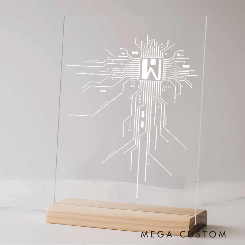 Personalized Technology Engineer Lovers Table Decor for Programmer Computer IT Geek Nerd Gift    