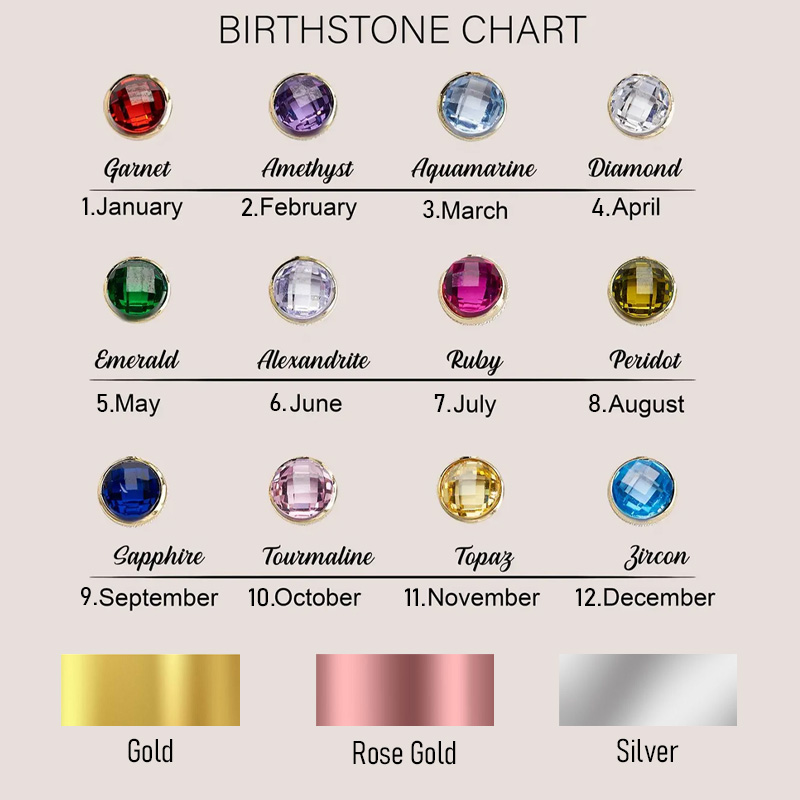 Personalized Birthday Gift for Her Name Engraved Necklace Exquisite Gifts