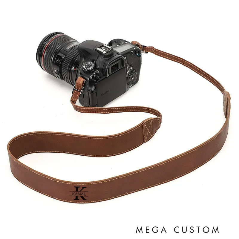 Personalized Leather Camera Strap Gifts for Photographers SLR Camera Accessories Christmas Gifts for Boyfriend Girlfriend Father for Birthday Holiday