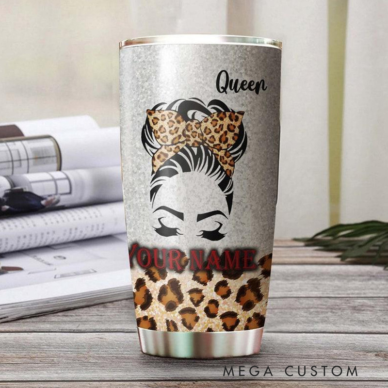 Personalized God Working It Out For Me 20oz Stainless Steel Tumbler with Name Christmas Gift