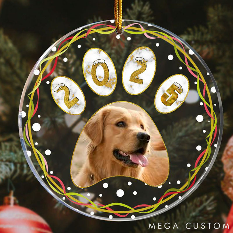 Personalized Pet Lover Pet's First Christmas Christmas Ornament